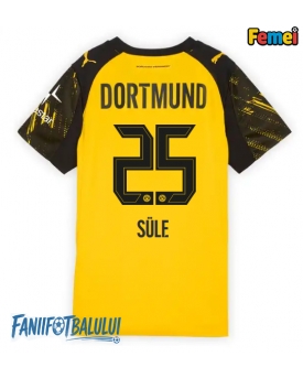 Borussia Dortmund Niklas Sule #25 Tricou Fotbal Replică 2025-26 Femei Acasa